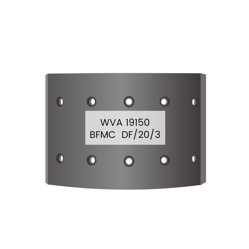 ผ้าเบรกรถบรรทุกยุโรป 19150 DF/20/3 สำหรับ BOVA, DAF