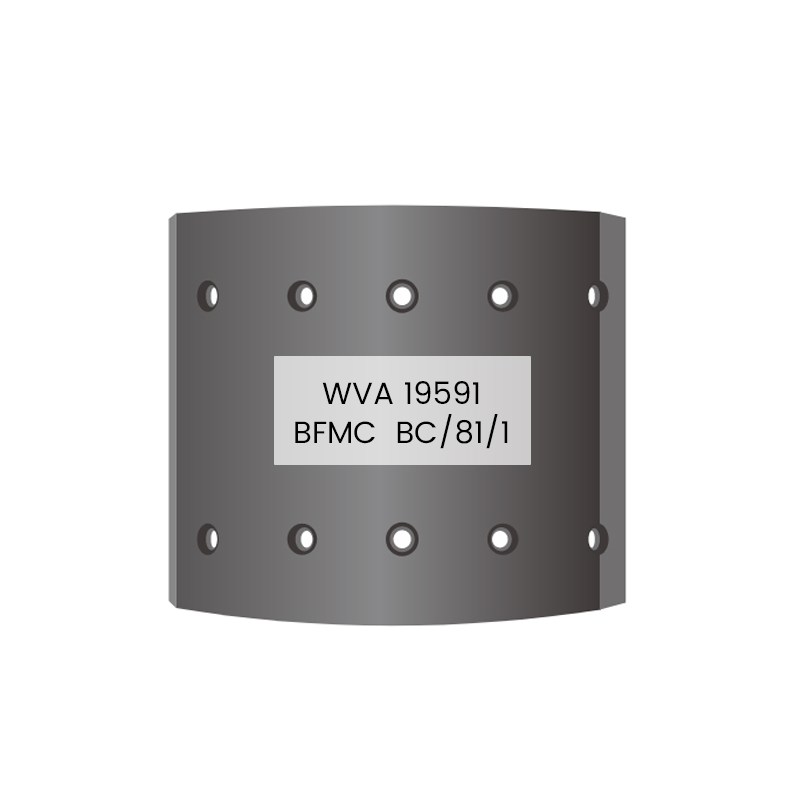 19591 BC/81/1 ผ้าเบรกสำหรับ BPW