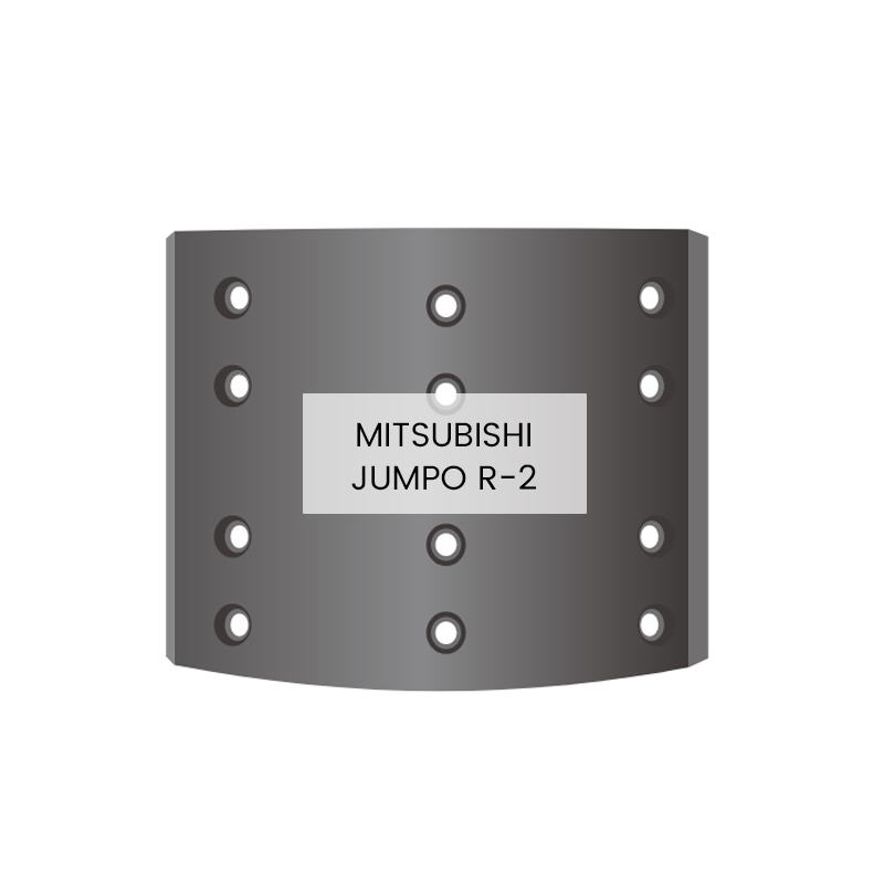 ผ้าเบรค MITSUBISHI JUMBO R2 ผ้าเบรค