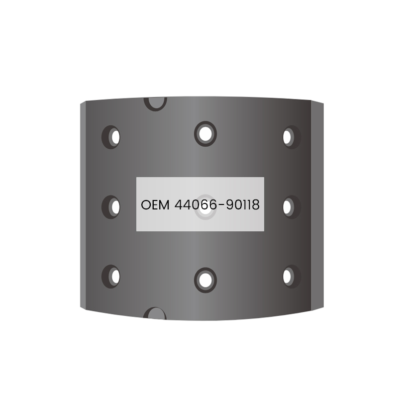44066-90118 ผ้าเบรก ชิ้นส่วนระบบเบรกอัตโนมัติ ความหนา 17 มม. สำหรับ NISSAN