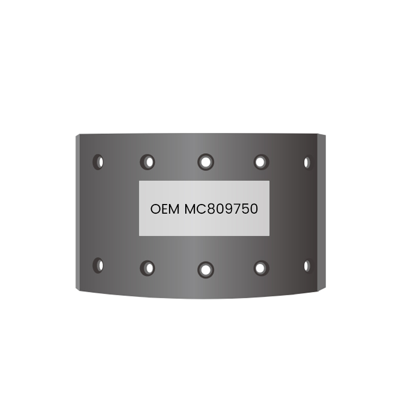 ผ้าเบรกรถบรรทุกญี่ปุ่น MC809750 สำหรับ MITSUBISHI