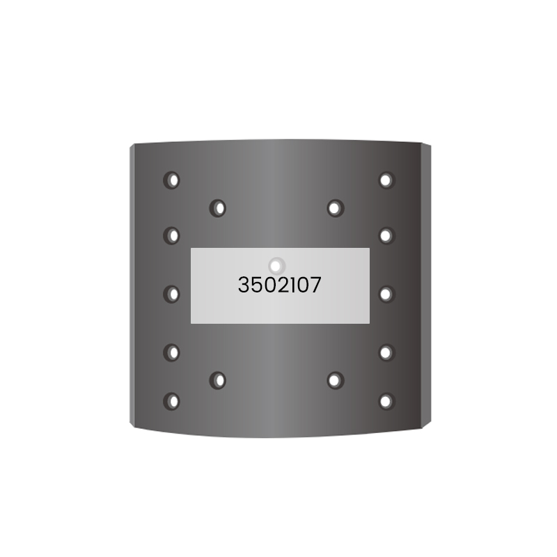 3502107 ผ้าเบรกรถบรรทุกหนัก