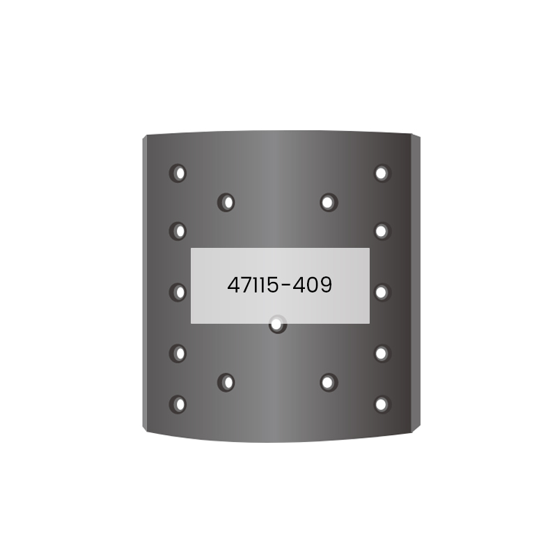 47115-409 ผ้าเบรกรถบรรทุกหนักสำหรับ ISUZU