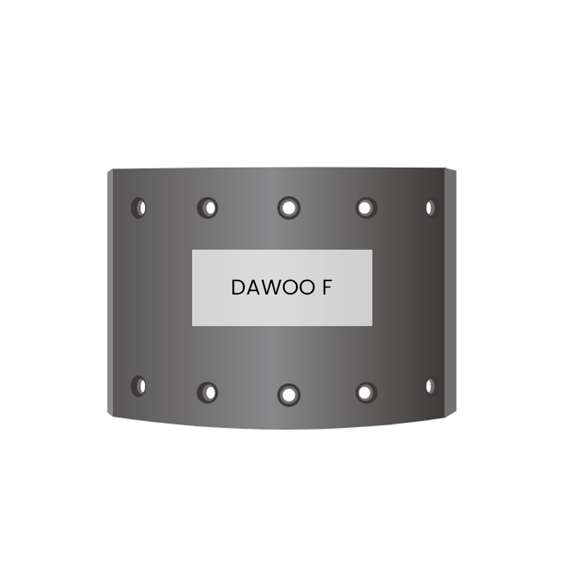 DAWOO F ผ้าเบรค Korea Truck Brake อะไหล่รถยนต์ ความหนา 16 มม