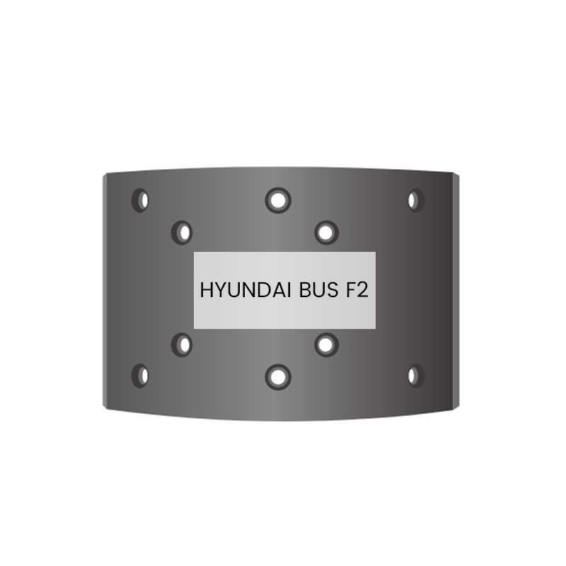 ผ้าเบรค HYUNDAI BUS F2 ผ้าเบรค