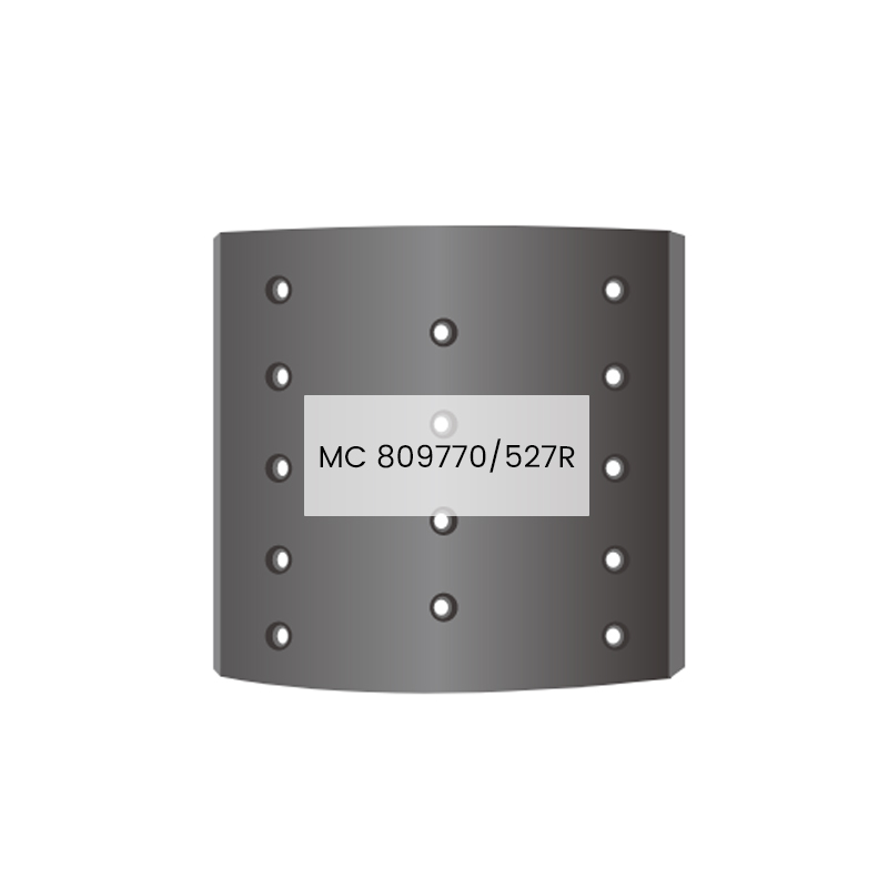 MC 809770/527R ผ้าเบรกรถบรรทุกสำหรับ GE, MITSUBISHI, FUSO