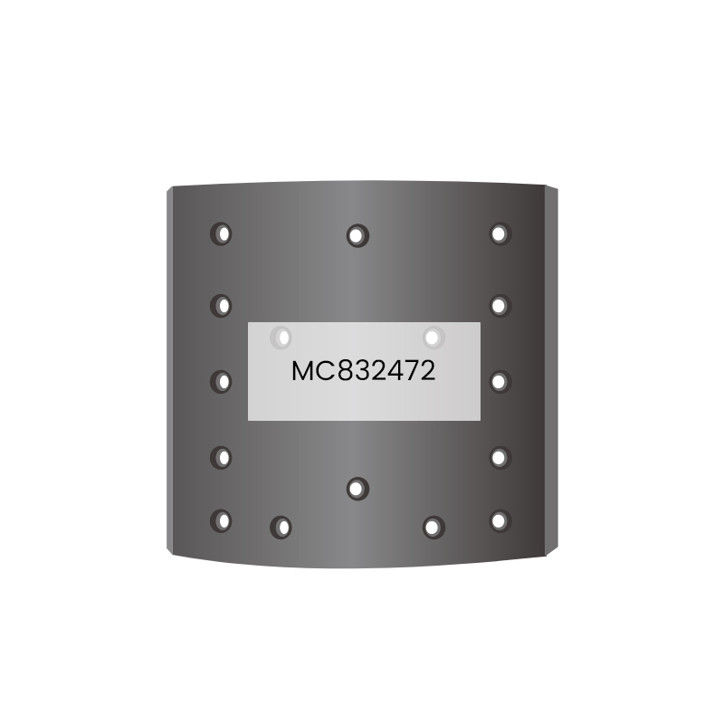 MC832472 ผ้าเบรกรถบรรทุกหนักสำหรับ GE, MITSUBISHI, FUSO