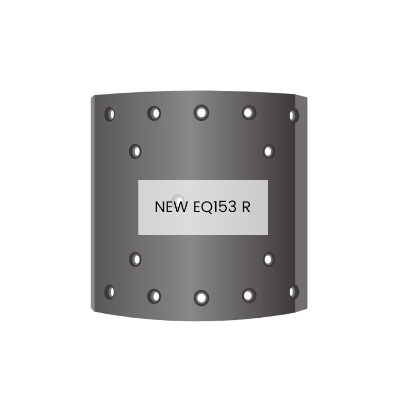 ผ้าเบรค NEW EQ153 R 15 Holes ผ้าเบรค สำหรับ YUTONG,KINGLONG,HIGER