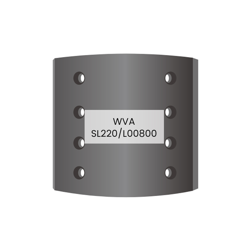 SL220/L00800 ผ้าเบรกชิ้นส่วนรถยนต์รถบรรทุกหนัก
